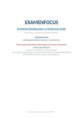 Examenfocus Analytisch Boekhouden en Kostencalculatie &vert; UGent