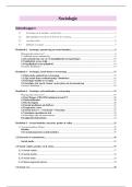 sociologie samenvatting pedagogische wetenschappen 2025-2026