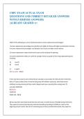 CRPC Certification Exam Practice Test Bank with Verified Questions and Detailed Answers for Retirement Planning Exam Preparatio