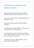 UCF BIO EXAM 4 QUESTIONS WITH CORRECT ANSWERS&period;
