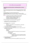 Uitgebreide samenvatting economie&sol;rechtseconomie