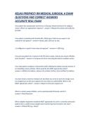 Relias Prophecy RN Medical-Surgical A Exam Review Guide &vert; Practice Questions & Detailed Answer Explanations
