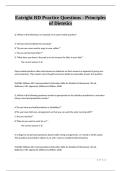 EatRight RD Practice Questions Principles of Dietetics 2025&sol; 2026 100&percnt; Verified with Correct Questions and Answers &vert; Complete Registered Dietitian Exam Prep&comma; Nutrition Certification Review and Study Guide with Solution