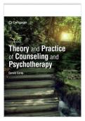 TEST BANK FOR Theory and Practice of Counseling and Psychotherapy 11th Edition by Gerald Corey ISBN&colon;978-0357764428 COMPLETE GUIDE ALL CHAPTERS COVERED 100&percnt; VERIFIED A&plus; GRADE ASSURED&excl;&excl;&excl;&excl;&excl; NEW LATEST UPDATE&excl;&excl;&excl;&excl;&excl;