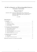 Onderzoeksopdrach Management & organisatie &lpar;8&period;5&rpar;