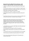 West Coast University NURS 340 Public Health Exam 1 &lpar;pdf&rpar; &vert; 2026&sol;2027 &vert; Public Health Q&A &vert; Community Health Nursing