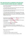 WGU D662 INCLUSIVE CLASSROOM OA PRACTICE TEST &vert;LATEST UPDATED VERSION 2026-2027 &vert;COMPLETE
