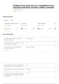 FLORIDA 911 PST MOCK EXAM &lpar;1-7 COMBINED&rpar; ACTUAL 2025&sol;2026 QUESTIONS AND 100&percnt; CORRECT ANSWERS