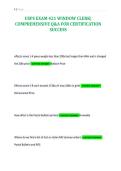 USPS EXAM 421 WINDOW CLERK&vert;&NewLine;COMPREHENSIVE Q&A FOR CERTIFICATION&NewLine;SUCCESS