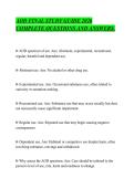 AOD FINAL STUDY GUIDE 2026 &NewLine;COMPLETE QUESTIONS AND ANSWERS&period; 