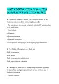 AORN CERTIFICATION EVALUATION &NewLine;2026 PRACTICE SOLUTION TESTED&period;