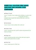 EVERFI FULL SOLUTION VIEW AHEAD&NewLine;QUESTIONS AND ANSWERS STUDY&NewLine;COMPANION