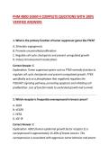 PHM 480D EXAM 4 COMPLETE QUESTIONS WITH 100&percnt; VERIFIED ANSWERS