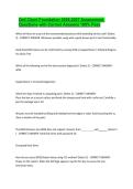 Dell Client Foundation 2026-2027 Assessment Questions with Correct Answers 100- Pass