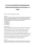CLC Exam Actual 2026&sol;2027 with Detailed Rationales &vert; Complete Exam-Style Questions &vert; Pass Guaranteed &ndash; A&plus; Graded