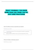 CBRN MOD 3 QUESTIONS WITH CORRECT ANSWERS&period;&period;