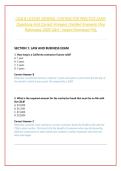 CSLB B LICENSE GENERAL CONTRACTOR PRACTI CE EXAM&NewLine;Questions And Correct Answers &lpar;Verified Answers&rpar; Plus Rationales 2026 Q&A &vert; Instant Download Pdf&period;