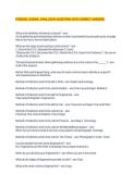 FORENSIC SCIENCE&colon; FINAL EXAM QUESTIONS WITH CORRECT ANSWERS
