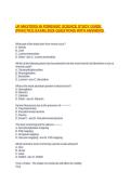 &NewLine;UF MASTERS IN FORENSIC SCIENCE STUDY GUIDE &lpar;PRACTICE EXAM&rpar; 2026 QUESTIONS WITH ANSWERS &NewLine;