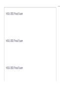 NSG-300 Exam 3 QUESTION S AND CORRECT ASNSWERS&period;pdf