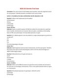BIOD 210 Genetics Final Exam