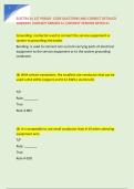 ELECTRICAL 1ST PERIOD- CODE QUESTIONS AND CORRECT DETAILED &NewLine;ANSWERS &vert;ALREADY GRADED A&plus;&vert;&vert;NEWEST VERSION RATED A&plus;