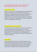DLC&colon; DISTRIBUTED LEADER COURSE LEVEL 1 EXAM &vert;VERIFIED&NewLine;QUESTIONS & ANSWERS&vert; LATEST UPDATE &vert; GRADED A&plus;