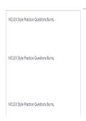 INCLEX Style Practice Questions Burns&comma; Exam QUESTION S AND CORRECT ASNSWERS&period;pdf