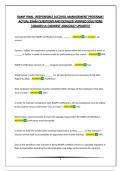 RAMP FINAL -RESPONSIBLE ALCOHOL MANAGEMENT PROGRAM&vert; ACTUAL EXAM QUESTIONS AND DETAILED VERIFIED SOLUTIONS &vert;GRADED A&plus;&vert;NEWEST 2026&sol;2027 UPDATE&excl;&excl;&excl;