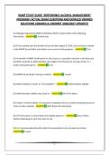 RAMP STUDY GUIDE -RESPONSIBLE ALCOHOL MANAGEMENT PROGRAM&vert; ACTUAL EXAM QUESTIONS AND DETAILED VERIFIED SOLUTIONS &vert;GRADED A&plus;&vert;NEWEST 2026&sol;2027 UPDATE&excl;&excl;&excl;