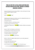 FEMA ICS-700 TEST&vert; ACTUAL EXAM QUESTIONS AND DETAILED VERIFIED SOLUTIONS &vert;GRADED A&plus;&vert;NEWEST 2026&sol;2027 UPDATE&excl;&excl;&excl;