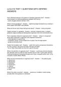 LLCU 213 TEST 1 QUESTIONS WITH VERIFIED ANSWERS