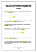 FEMA IS-700 B ACTUAL EXAM QUESTIONS AND DETAILED VERIFIED SOLUTIONS &vert;GRADED A&plus;&vert;NEWEST 2026&sol;2027 UPDATE&excl;&excl;&excl;