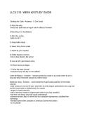 LLCU 213- WEEK -2 STUDY GUIDE
