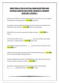 NIMS FEMA IS-700 B &vert;ACTUAL EXAM QUESTIONS AND DETAILED VERIFIED SOLUTIONS &vert;GRADED A&plus;&vert;NEWEST 2026&sol;2027 UPDATE&excl;&excl;&excl;