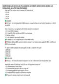 LAW BUDDLE EXAM QUESTIONS WITH 100&percnt; VERIFIED ANSWERS PLUS RATIONALES WITH LATEST UPDATE 2026&period;
