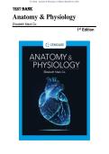 Test Bank - Anatomy and Physiology 1st Edition by Elizabeth Mack Co &mdash; Complete Chapter Questions & Answers &vert; A&P 1 Study Prep&vert;2026 &NewLine;