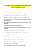 SIDA Badge SFO Exam with all Correct & 100&percnt; Verified Answers &vert;Guaranteed to Pass