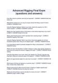 &NewLine;&NewLine;Advanced Rigging Final Exam&NewLine;&lpar;questions and answers&rpar;&NewLine;