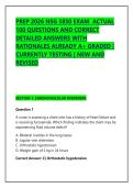 PREP 2026 NSG 3850 EXAM  ACTUAL 100 QUESTIONS AND CORRECT DETAILED ANSWERS WITH RATIONALES ALREADY A&plus; GRADED &vert; CURRENTLY TESTING &vert; NEW AND REVISED