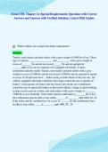 Texas CDL Chapter 14 &lpar;Special Requirements&rpar; Questions with Correct&NewLine;Answers and Answers with Verified Solutions &vert; Latest 2026 Update
