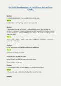 Rio Bio 156 Exam Questions with 100&percnt; Correct Answers Latest Graded A&plus;