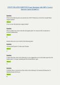 STOTT PILATES WRITTEN Exam Questions with 100&percnt; Correct Answers Latest Graded A&plus;