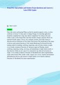 Texas Fire Alarm Rules and Statutes Exam Questions and Answers &vert;&NewLine;Latest 2026 Update