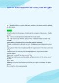 Texas Fire Alarm Test Questions and Answers &vert; Latest 2026 Update