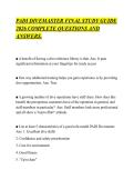 PADI DIVEMASTER FINAL STUDY GUIDE&NewLine;2026 COMPLETE QUESTIONS AND&NewLine;ANSWERS&period;&NewLine;