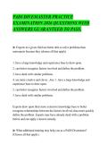 PADI DIVEMASTER PRACTICE&NewLine;EXAMINATION 2026 QUESTIONS WITH&NewLine;ANSWERS GUARANTEED TO PASS