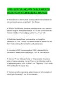 APHA TEST BANK 2026 FULLY SOLVED &NewLine;QUESTIONS GUARANTEED TO PASS&period;