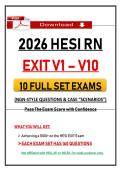 2026 HESI RN Exit Exam &vert; NGN Nursing Questions &vert; 2026 HESI Nursing Exit Exam Questions &lpar;Latest PDF Update&rpar;