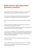 BCBA Task list C Exam Questions with Complete Solutions